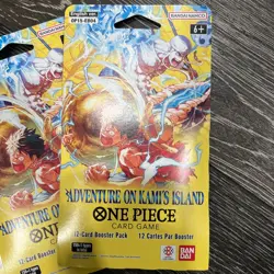 LOT Of 5 One Piece TCG OP15-EB04 Sleeved Booster Packs English Sealed Shipped - Image 3