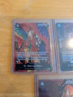 One Piece 5 Elders Complete Set English - Image 2