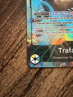 One Piece CCG Trafalgar Law OP10-022 Leader Alt Art English Edition Near Mint - Image 2