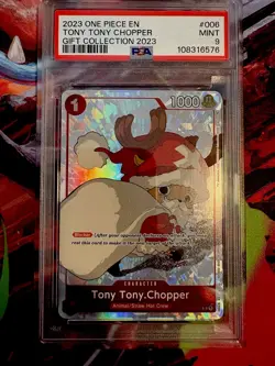 2023 ONE PIECE GIFT COLLECTION #006 TONY TONY CHOPPER PSA 9 - Image 1