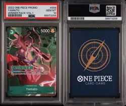 2022 ONE PIECE PROMOS WINNER PACK VOLUME 1 YAMATO 008 ENGLISH PSA 10 - Image 3