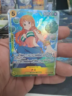One Piece TCG Nami EB03-053 (Parallel) Japanese SR Heroines Edition NM US Seller - Image 1