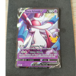 Pokemon Dark Sylveon V Celebrations Promo Holo SWSH134 2021 180 HP Card - Image 1