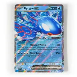 Pokemon - Kyogre ex - SVP178 - Black Star Promo - Half Art Card - Image 1