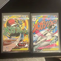 Pokemon TCG Mega Gardevoir 032 And Mega Lucario 033 Ascended Heroes Promo Cards - Image 1