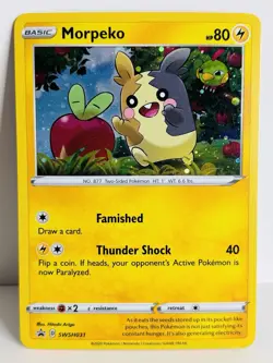 Morpeko - SWSH031 - Black Star Promo - Pokemon Card - Image 1