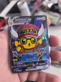 Pokemon CCG Arale Pikachu Poncho Custom CCG Karte In Top Zustand Custom Card - Image 1