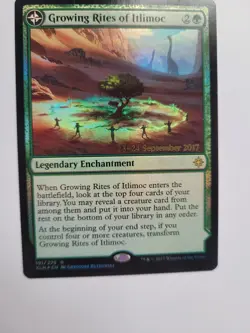 MTG XLN Growing Rites of Itlimoc/ Itlimoc, Cradle of the Sun Promo - Image 3