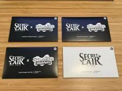 MTG Secret Lair x Spongebob Squarepants Bundle Foil Edition + Promo (NEW/SEALED) - Image 1