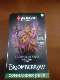 Magic the Gathering Bloomburrow Commander Deck - Squirreled Away - Image 1