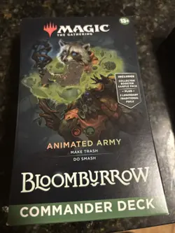 MTG Bloomburrow Commander Deck Animated Army - New/Sealed - Image 1