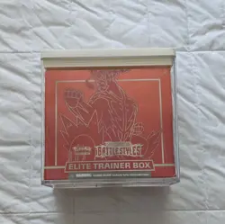 Pokemon TCG Battle Styles Elite Trainer Box Urshifu English 2021 Booster - Image 1
