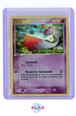 CHIMECHO POKEMON 12/106 2005 EX EMERALD REVERSE HOLO STAMPED GERMAN - Image 1