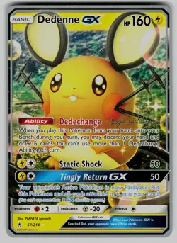Dedenne GX 57/214 Ultra Rare World Championship Decks Pokemon Near Mint - Image 1
