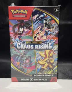 Pokemon TCG - Mega Evolutions: Chaos Rising Booster Bundle - NEW & SEALED - Image 1
