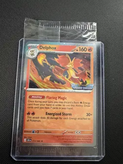 Delphox 013/086 Chaos Rising Stamp Promo Holo Pokemon TCG Card - Image 1