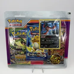 Pokemon Roaring Skies/Evolutions/Steam Siege 3 Pack Blister Yveltal NEW SEALED - Image 1