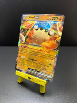 Pokemon Klawf Ex 120/197 Obsidian Flames Holo Ultra Rare NM - Image 3