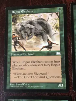 Rogue Elephant X4 Weatherlight LP Condition See Pics Front Back - Image 5