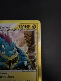 Pokemon TCG Feraligatr Pokemon Dragon Frontiers 2/101 Rare - LP Condition - Image 4