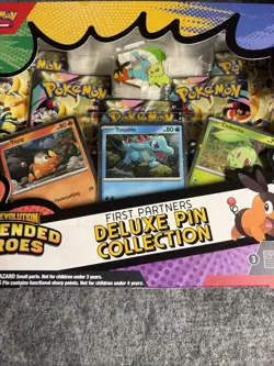 Pokemon TCG Ascended Heroes First Partner Deluxe Pin Collection Box Sealed New - Image 3