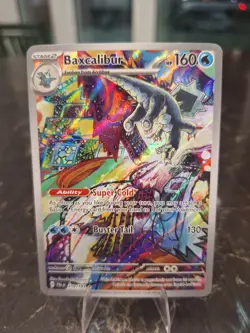 Baxcalibur 210/193 Illustration Rare Full Art Holo Paldea Evolved English 2023 - Image 1