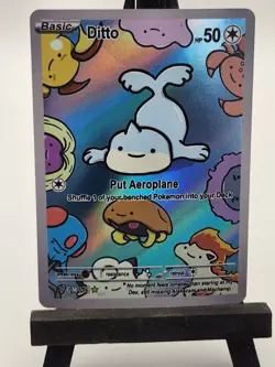 Ditto Seel 39 - After Skool Hobby V2 Genetic Mystery - Pokemon Fan Art HOLO - Image 1