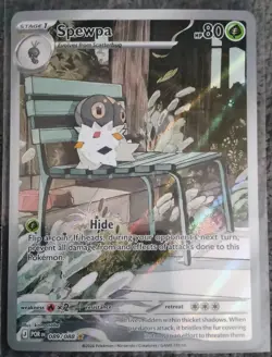 ​Pokemon Spewpa 089/088 Illustration Rare IR - Perfect Order (POR) Holo - NM - Image 1