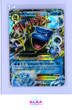 M TURTOK EX POKEMON 18/83 2016 XY GENERATIONS GERMAN - Image 1