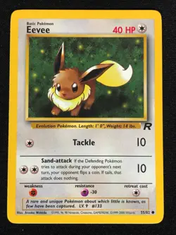 Pokemon Eevee 55/82 Common (LP) - Image 1