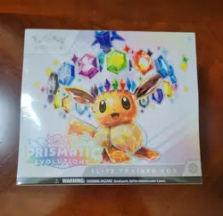1-Prismatic Evolutions ETB Elite Trainer Box Pokemon TCG READ DETAILS - Image 1