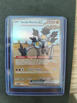 Pokemon Sandy Shocks ex 250/182 Paradox Rift Full Art Holo English - Image 1