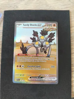 Pokemon Sandy Shocks ex 250/182 Paradox Rift Full Art Holo English - Image 3