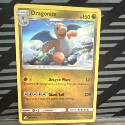 The Pokemon Company Dragonite Holo Rare 96/149 SM Base Set English 160 HP - Image 1