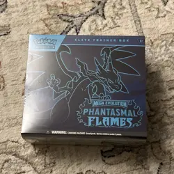 Pokemon TCG Phantasmal Flames Elite Trainer Box ETB Factory Sealed Brand New - Image 1