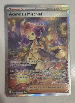 Acerola's Mischief #183/132 Mega Evolution SIR NM/M Pokemon Card - Image 1