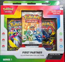 Pokemon First Partner Illustration Collection Sealed Series 1 - Image 1