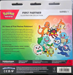 Pokemon First Partner Illustration Collection Sealed Series 1 - Image 2