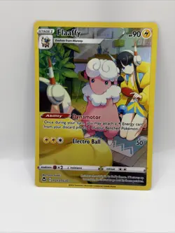 Flaaffy TG03/TG30 Full Art Trainer Gallery - Silver Tempest SIT Pokemon NM - Image 2
