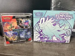 Pokemon Scarlet & Violet Temporal Forces 1 Elite Trainer & 1 Booster Bundle - Image 1