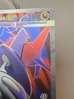 NM- Mega Latias ex 163/132 ME01: Mega Evolution AUTHENTIC Pokemon Card - Image 4