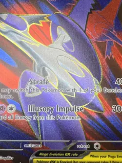 NM- Mega Latias ex 163/132 ME01: Mega Evolution AUTHENTIC Pokemon Card - Image 5