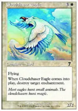 [1x] Cloudchaser Eagle - Foil Slight Play, English Seventh Edition MTG Magic - Image 1