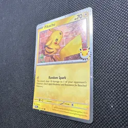 Pokemon Pikachu 051/162 Pokemon Day 2026 Stamped 30th Anniversary Cosmos Holo - Image 5