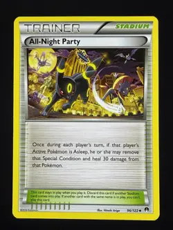 POKEMON ALL-NIGHT PARTY 96/122 BREAKPOINT NM UMBREON - Image 1
