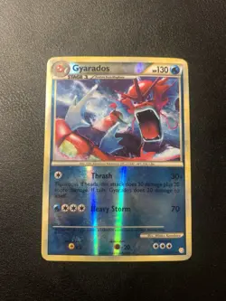 Red Gyarados Shiny 123/123 Heartgold & Soulsilver Pokemon Card TCG HP - Image 1