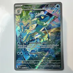 Pokemon Illustration Rare Frogadier 89/86 Chaos Rising NM - Image 1