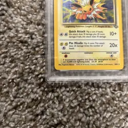 Pokemon TCG Jolteon Jungle 4/64 Holo PSA 4 VG - EX - Image 4