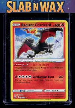 Pokemon tcg Crown Zenith Radiant Charizard #020/159 - Image 1