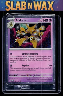 Pokemon tcg SV06: Twilight Masquerade Alakazam( sealed) #082/167 - Image 1